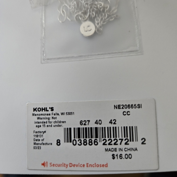 Lauren  Conrad Silver Necklace - Picture 5 of 6